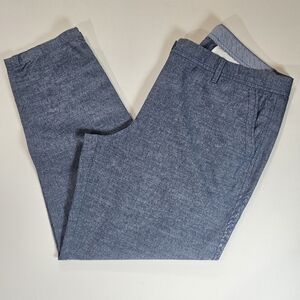 Talbots Pants Womens Size‎ 16 Blue Girlfriend Chino Coastal Nautical Career Wear